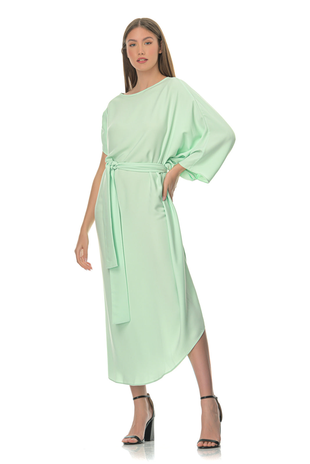 Koo Mint Kaftan Dress