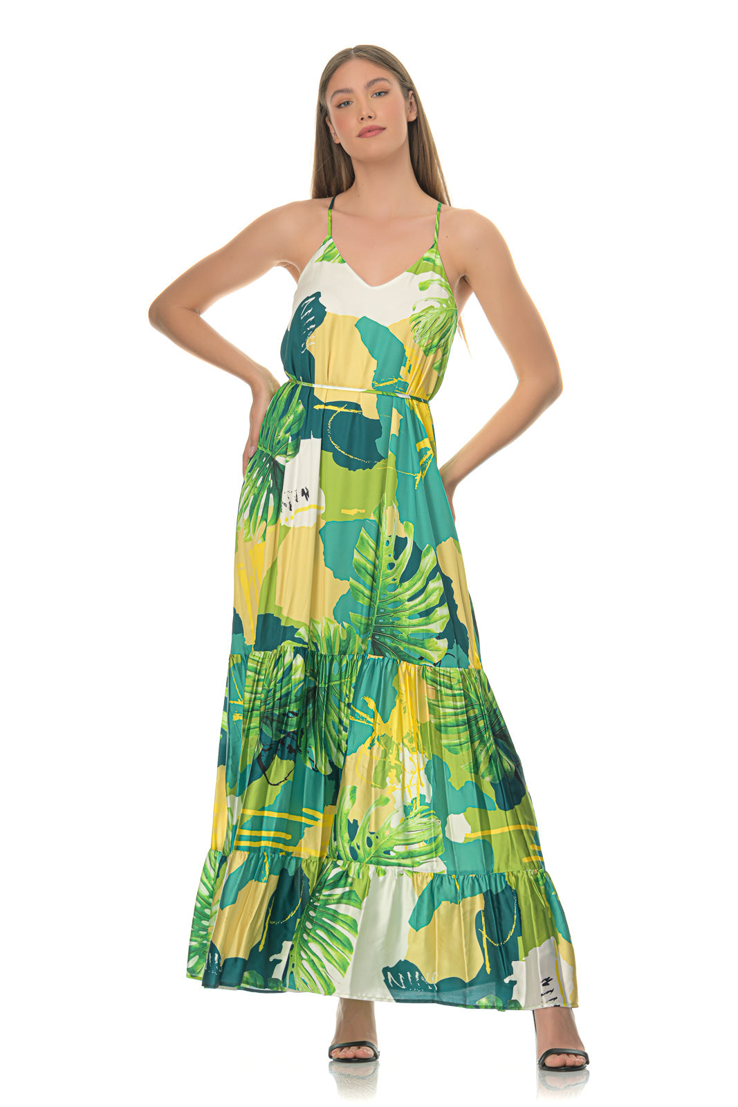 Angelica Floral Maxi Dress