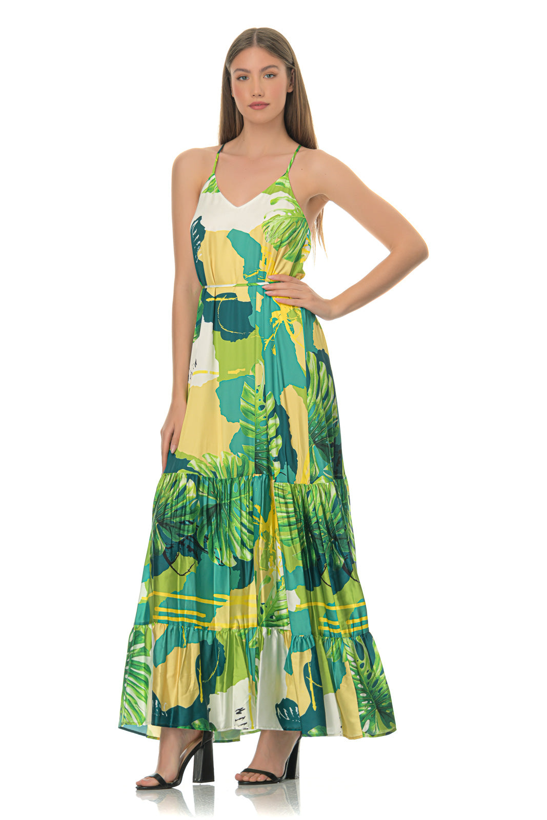Angelica Floral Maxi Dress