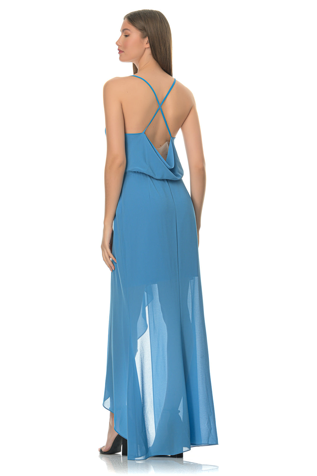 Azure malibu maxi dress