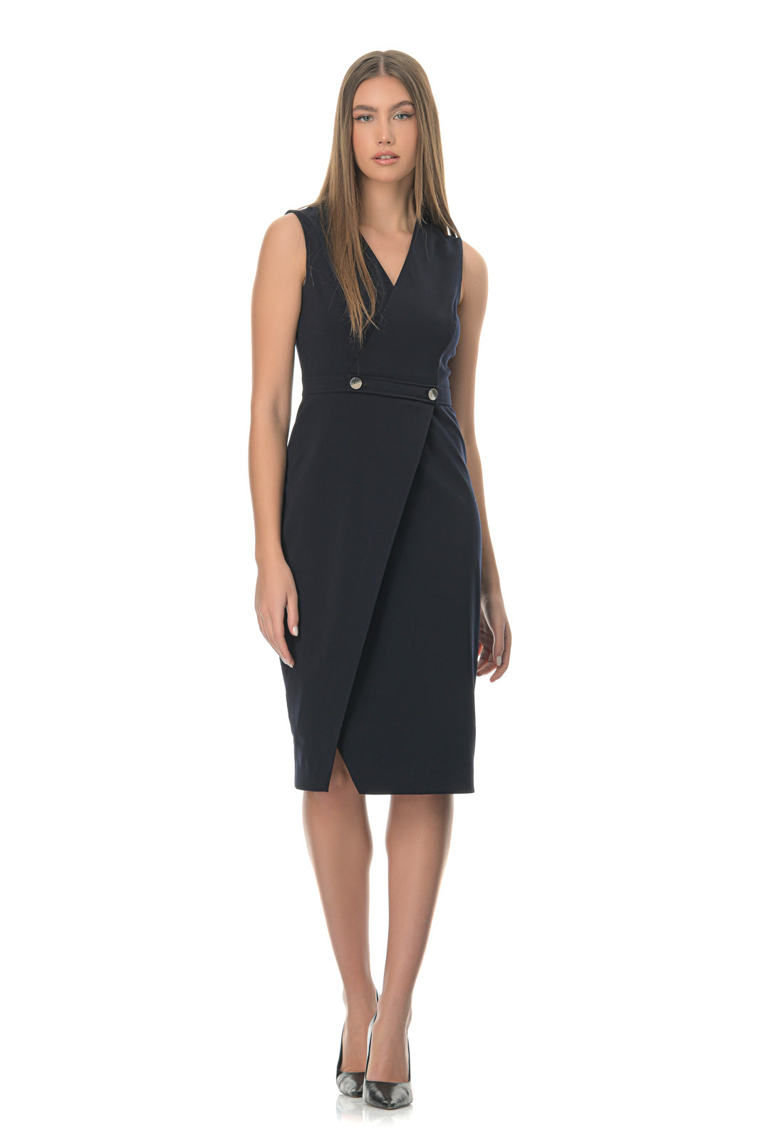 Black Minimal Cocktail Dress