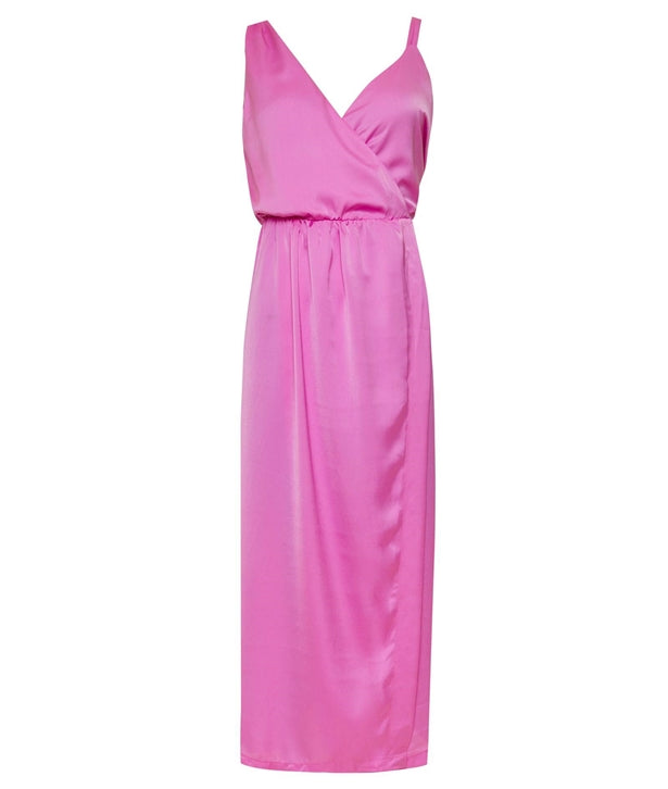 Topshop pink hot sale satin dress