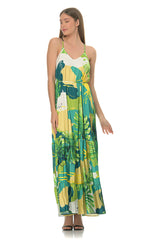 Angelica floral maxi dress