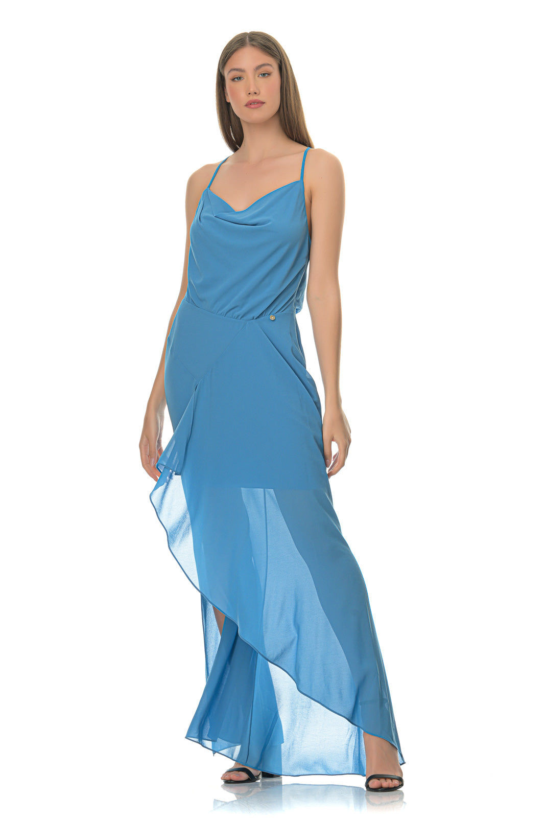 Azure malibu maxi dress